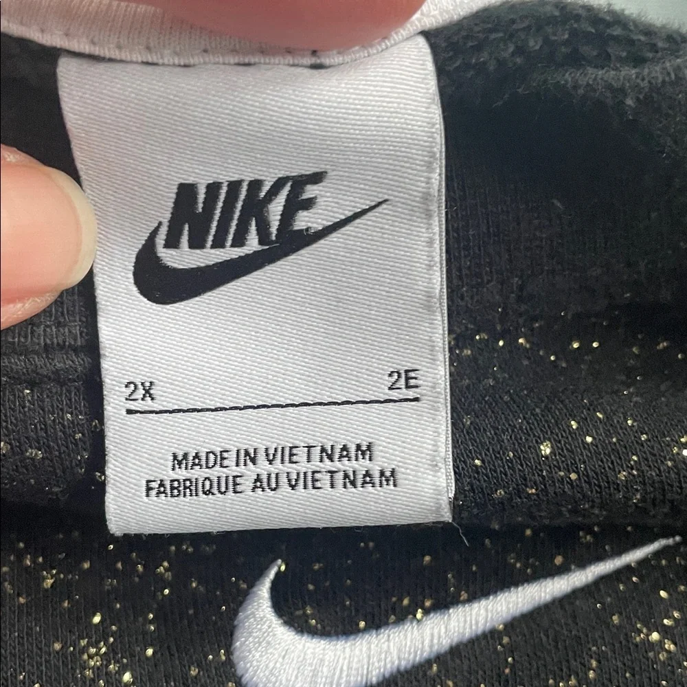 Nike Black Top with Gold Speckles